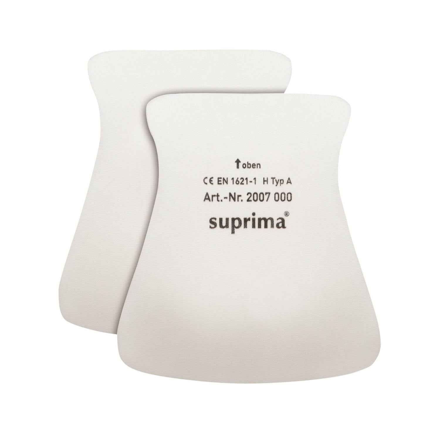 Suprima 2007 001, Hüft-Protektoren für Hüftschutzhose aus viscoelastischem Weichschaum, waschbar